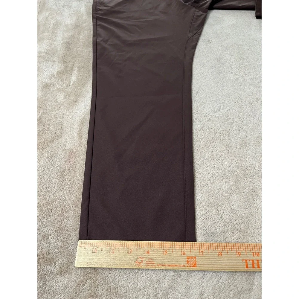 Jack Archer Jetsetter Pants Men's 36x28  Chocolate Brown Slim Fit Tech Chin EUC